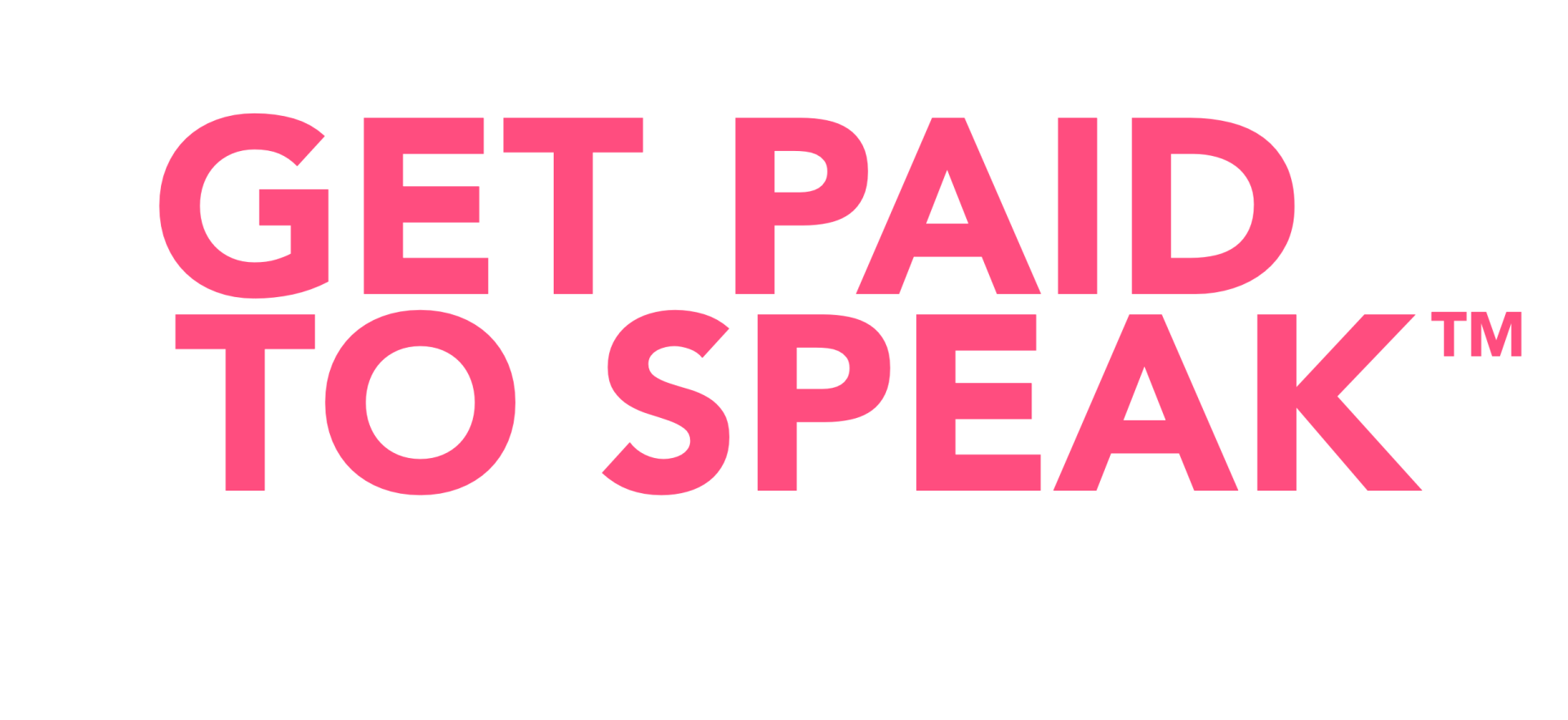 Get Paid to Speak