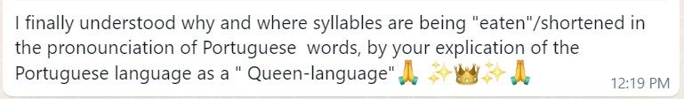 Portuguese stress and the Queen of Portuguese
