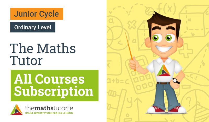 The Maths Tutor Junior Cycle Ordinary Level