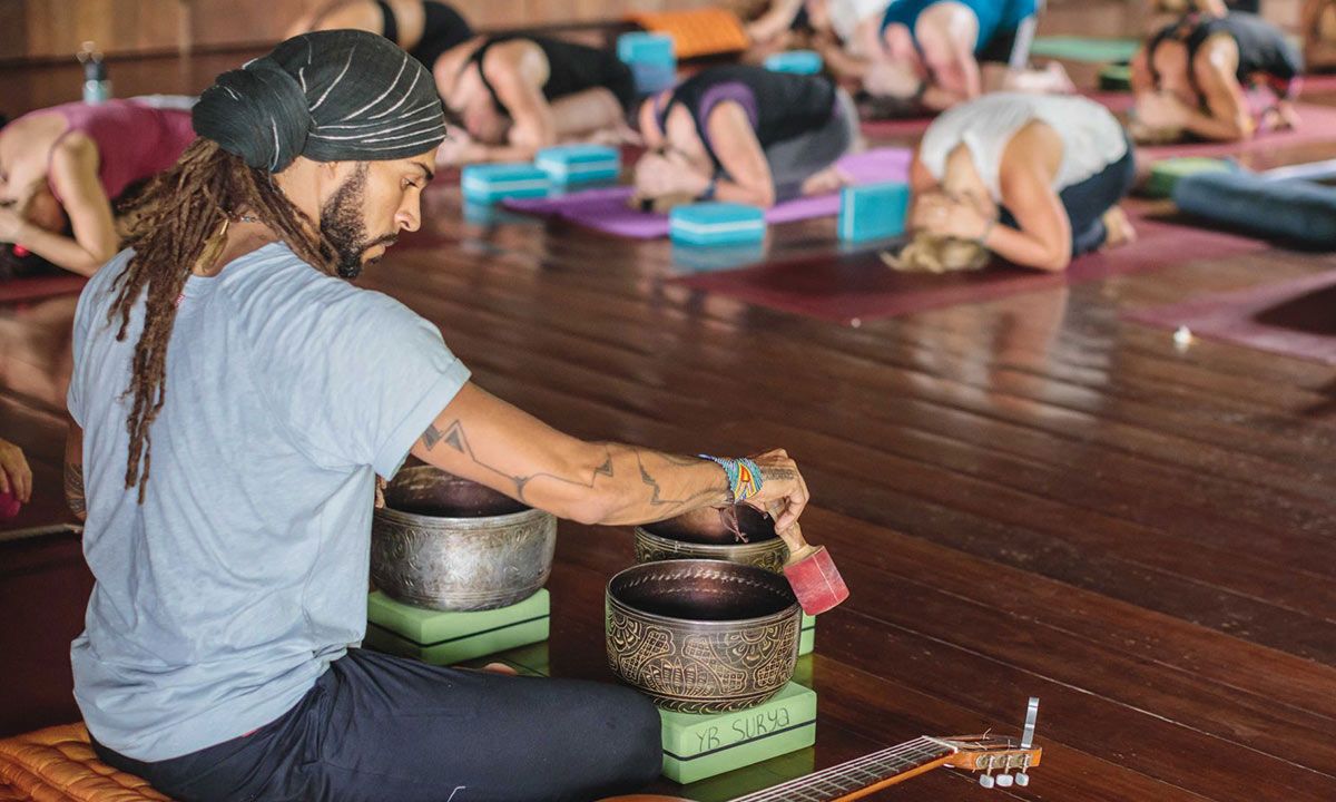 Yin Yoga and Sound Healing