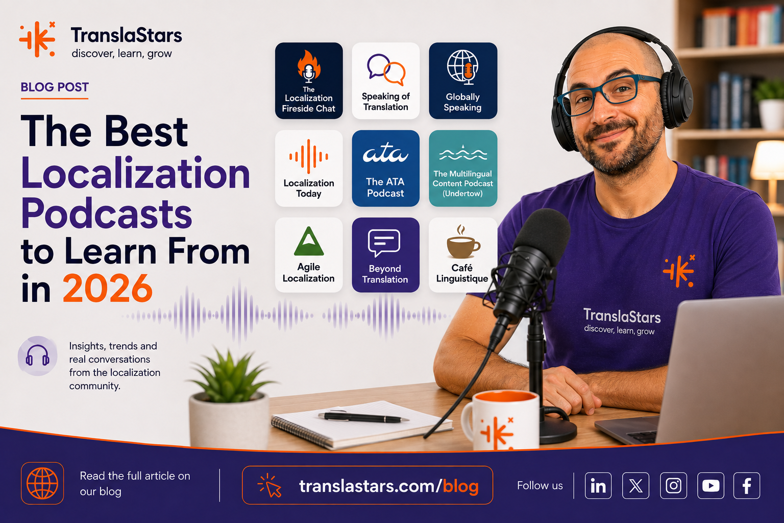 9 Localization Podcasts Worth Your Time in 2026