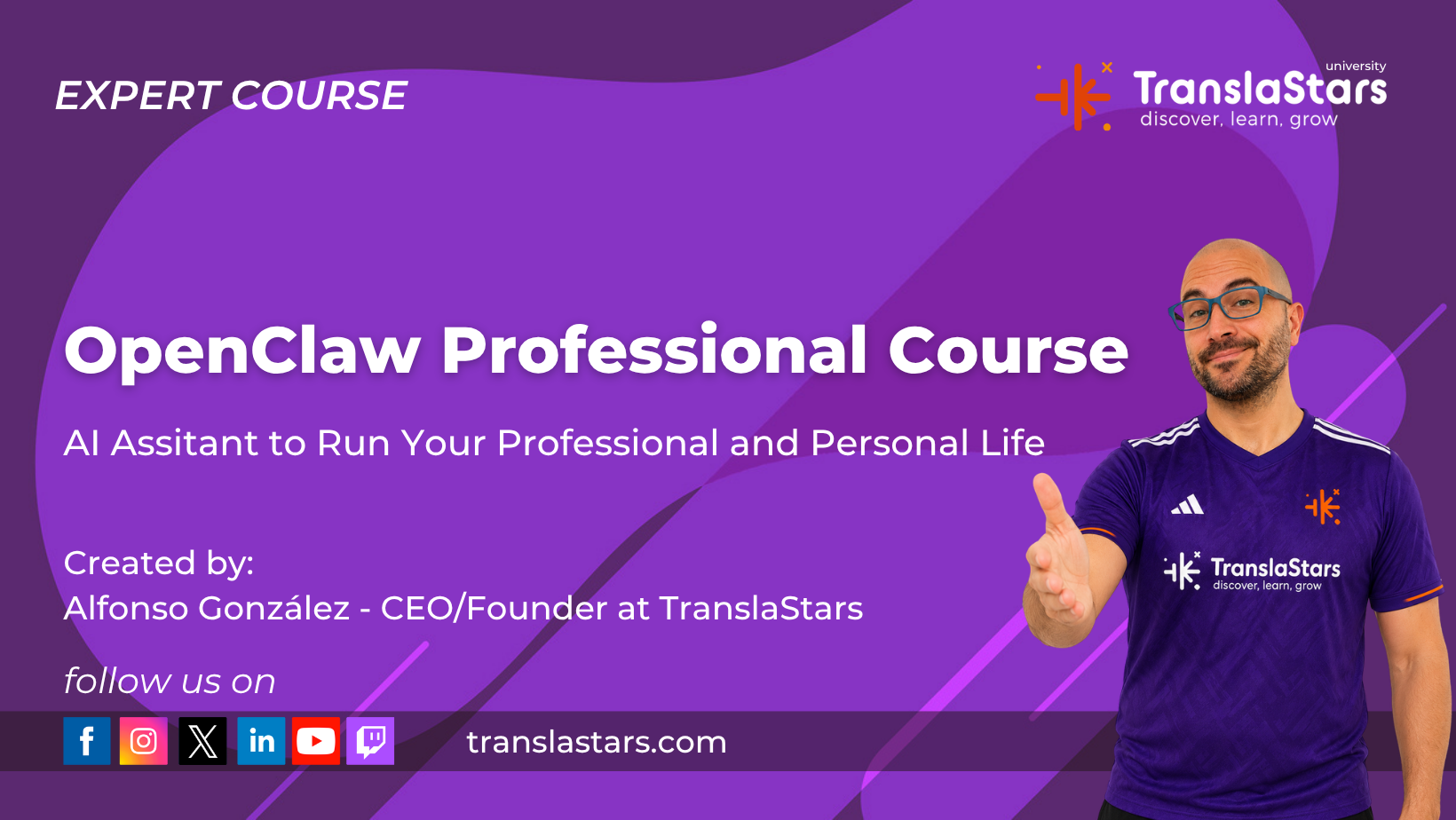 OpenClaw Professional Course - Live Instructor-Led Training on TranslaStars