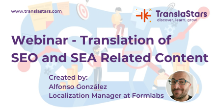 Translation of SEO and SEA Related Content