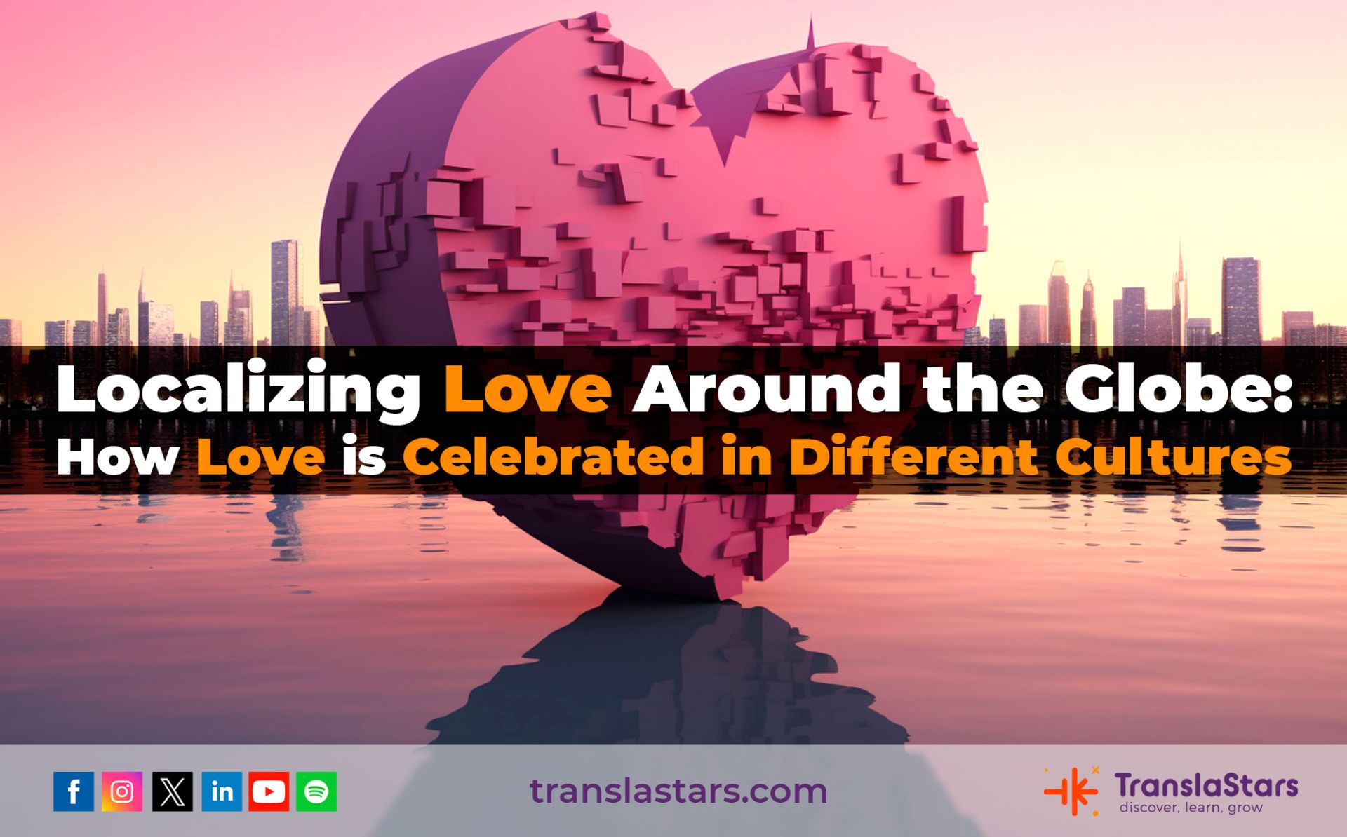 Localizing Love Around the Globe