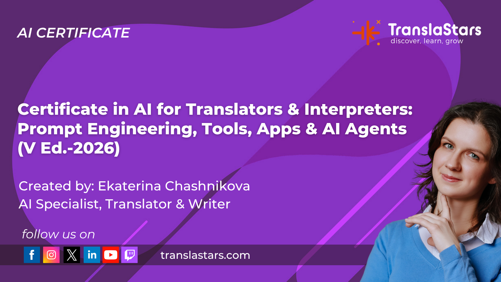 Certificate in AI for Translators and Interpreters