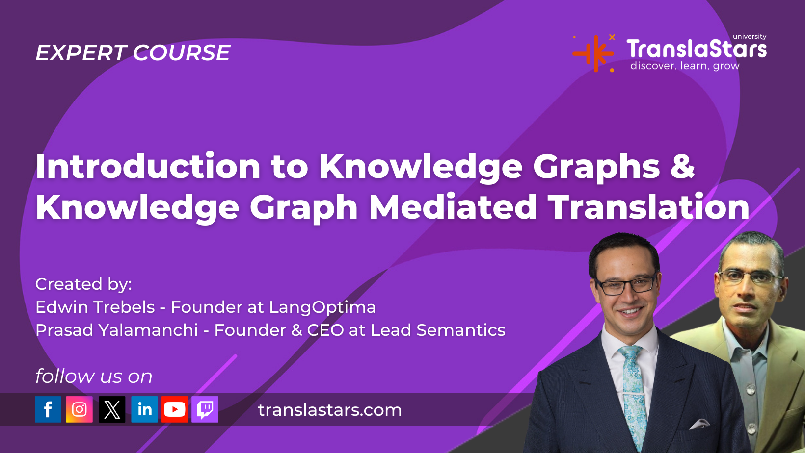 Introduction to Knowledge Graphs & KG Mediated Translation