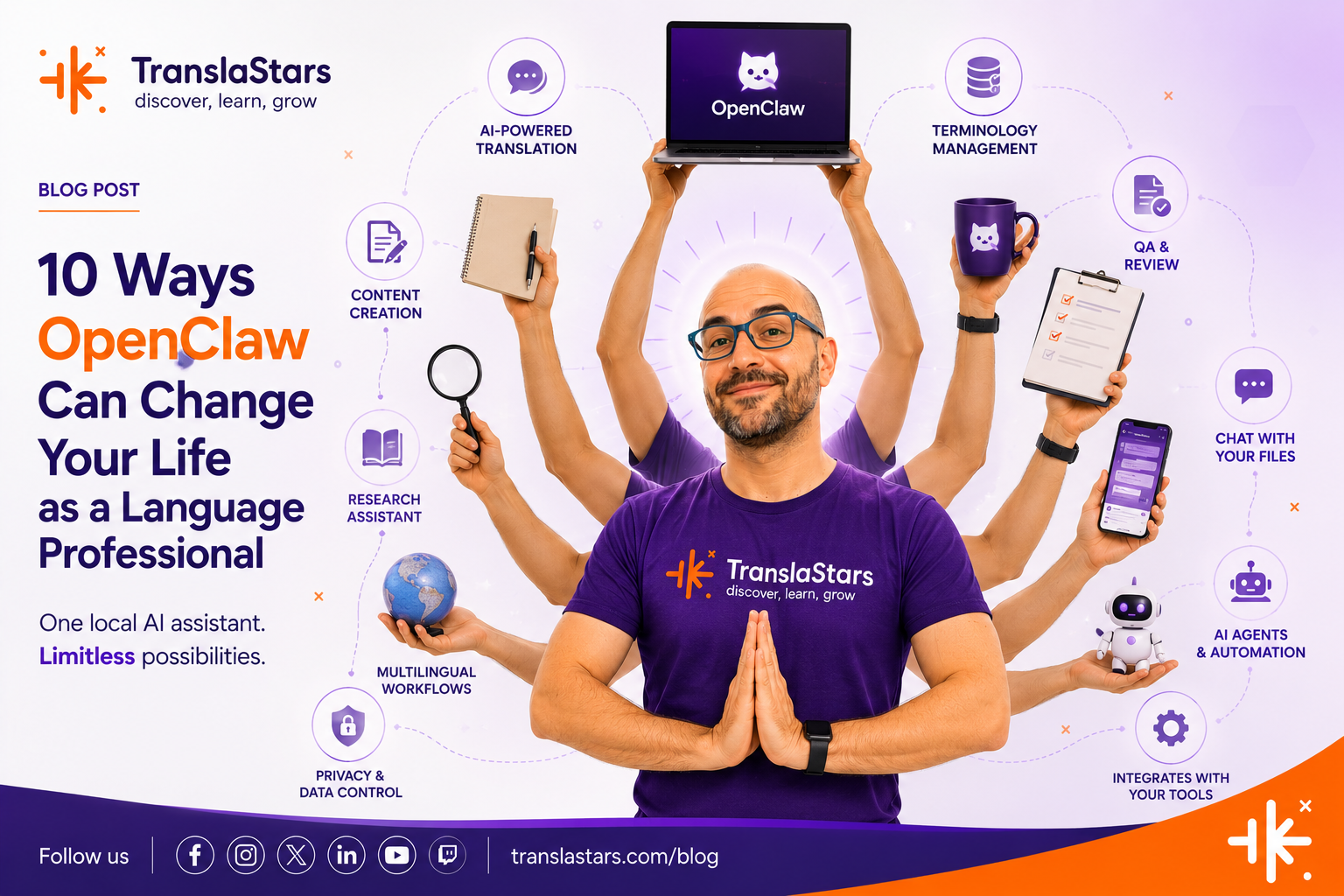 10 Ways OpenClaw Can Change Your Life as a Language Professional