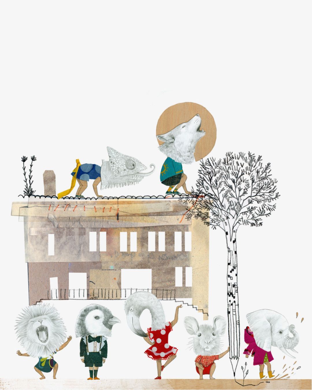 casa ilsutrada encuentro ilustracion literatura infantil
