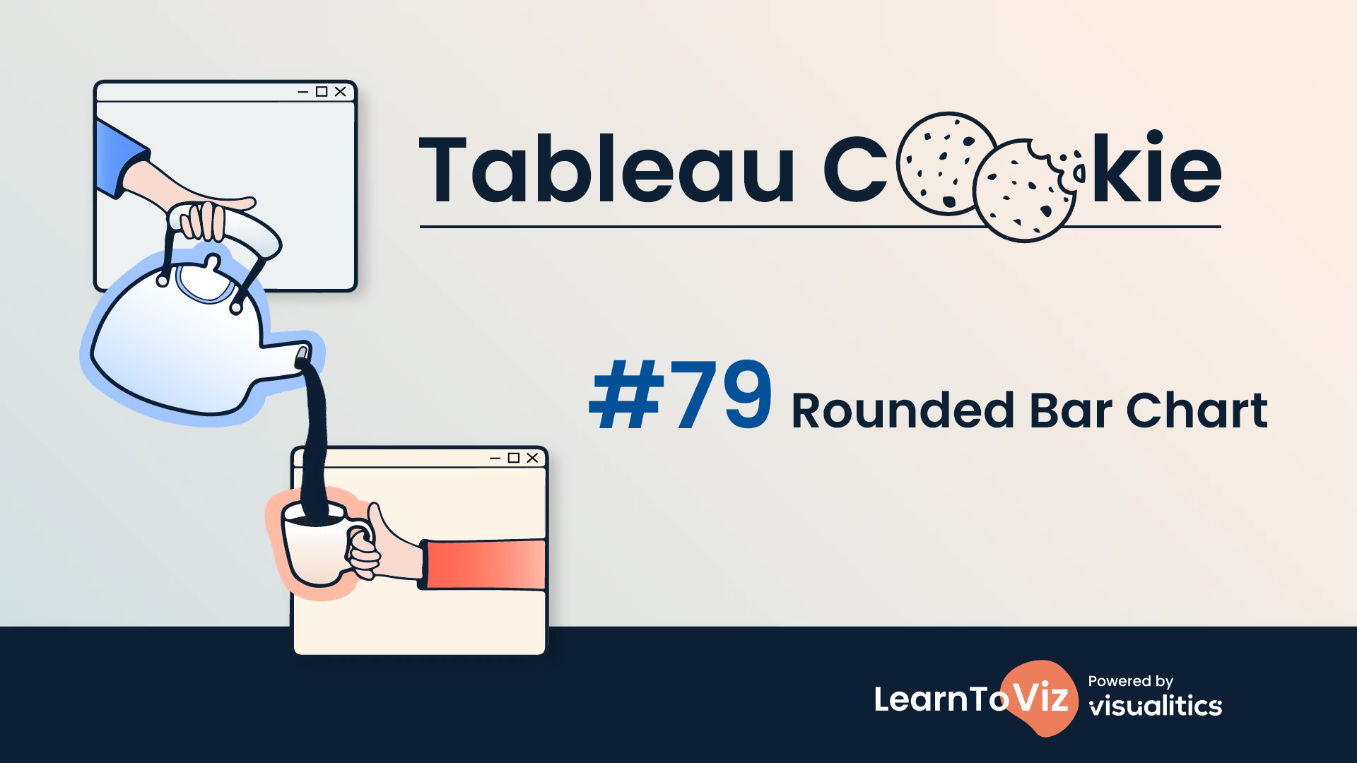 Round Table Bar Graph Tableau Cookie #79 - Rounded Bar Chart