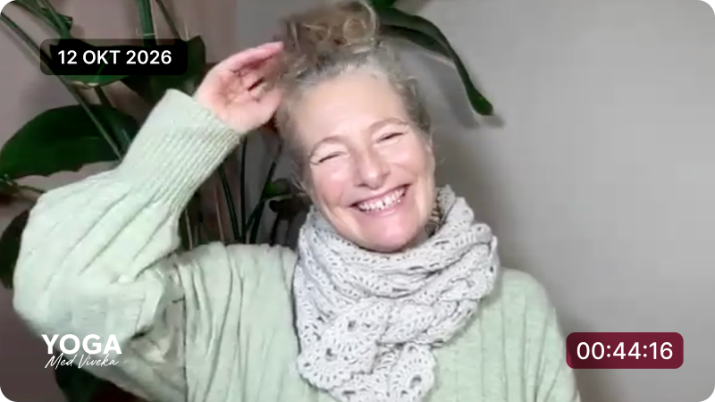 Yoga Talks med Viveka - N&auml;r &auml;r du bra nog? V&aring;r tids str&auml;van efter sj&auml;lvf&ouml;rb&auml;ttring