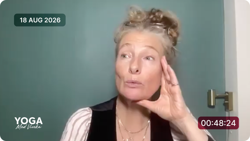 Yoga Talks med Viveka - Medberoende - med yogans blick