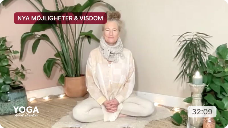 Meditation med Viveka - Nya m&ouml;jligheter & visdom - dag 40