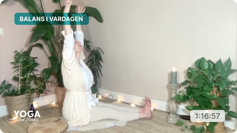Yogaklass med Viveka - Sov gott! Extended - Balans i vardagen