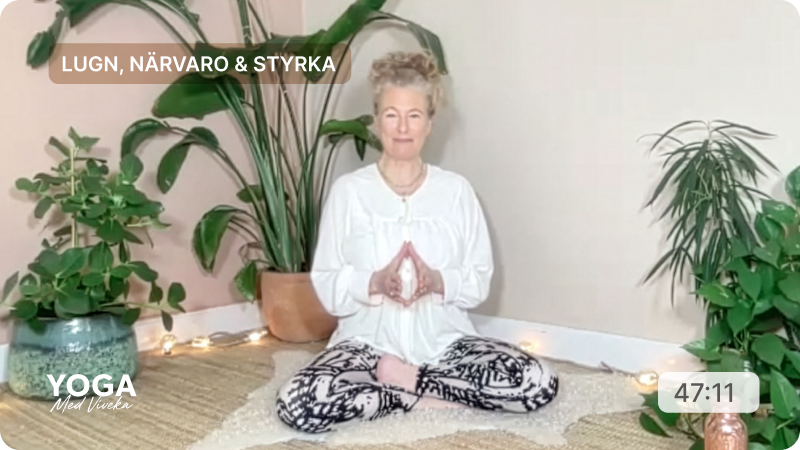 Meditation med Viveka - Lugn, n&auml;rvaro och styrka - dag 1
