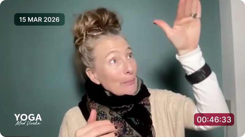 Yoga Talks med Viveka - Ta hand om din intuition!