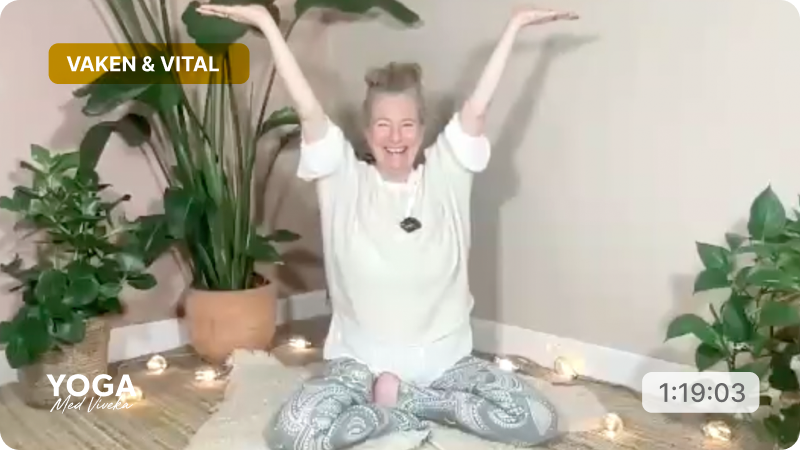 Yogaklass med Viveka - Väck din vitalitet