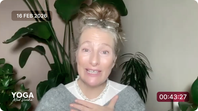 Yoga Talks med Viveka - Kärlek kräver ryggrad
