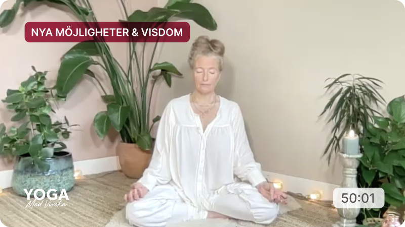 Meditation med Viveka - Nya m&ouml;jligheter & visdom - dag 1